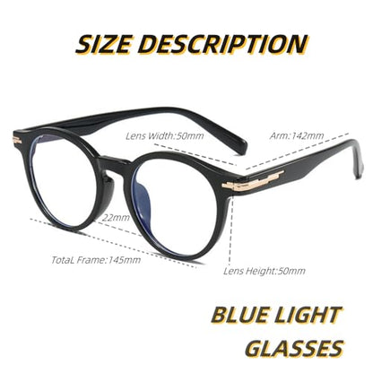 Nulifacaia Blue Light Glasses for Women Men UV Filter Blue Light Blocking Glasses Computer Eyewear Anti Glare Gaming Glasses