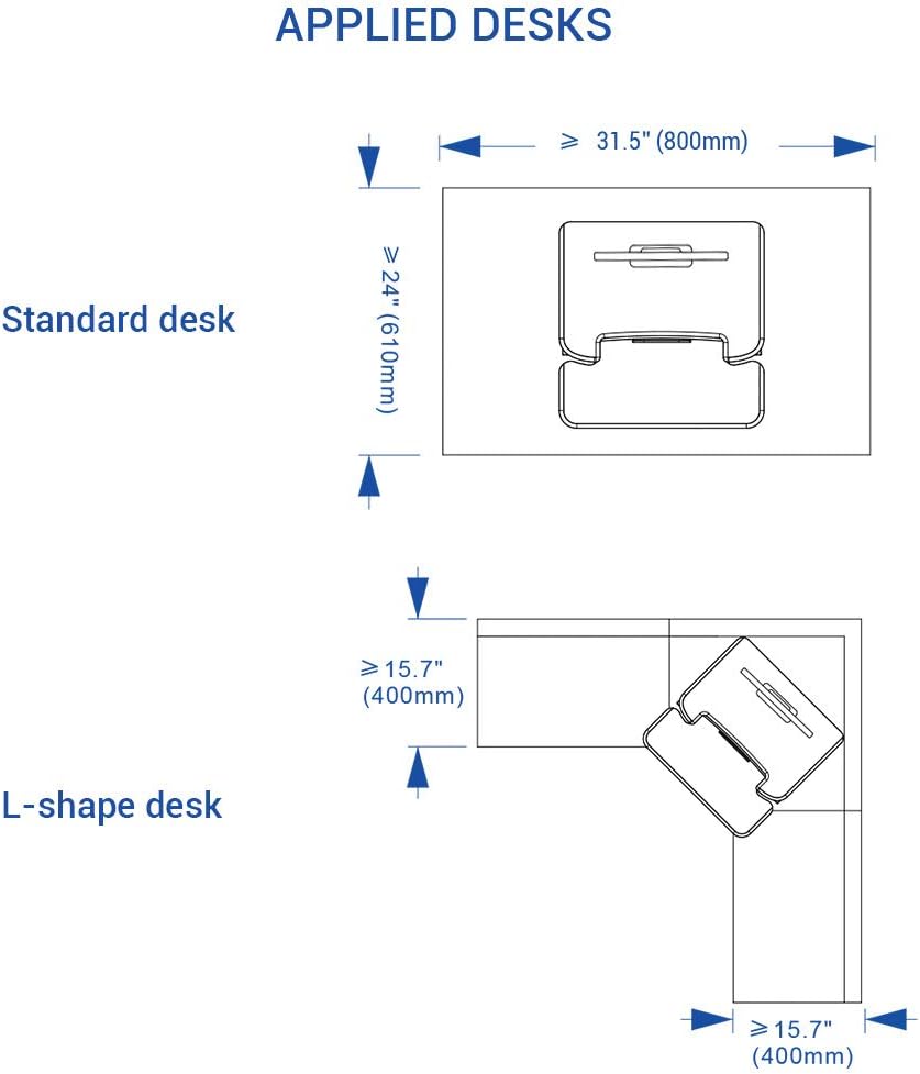 FLEXISPOT Standing Desk Converter - 89CM Height Adjustable Standing Desk Riser, Black Home Sit Stand Workstation Office Desk for Dual Monitors and Laptop（M7MB）