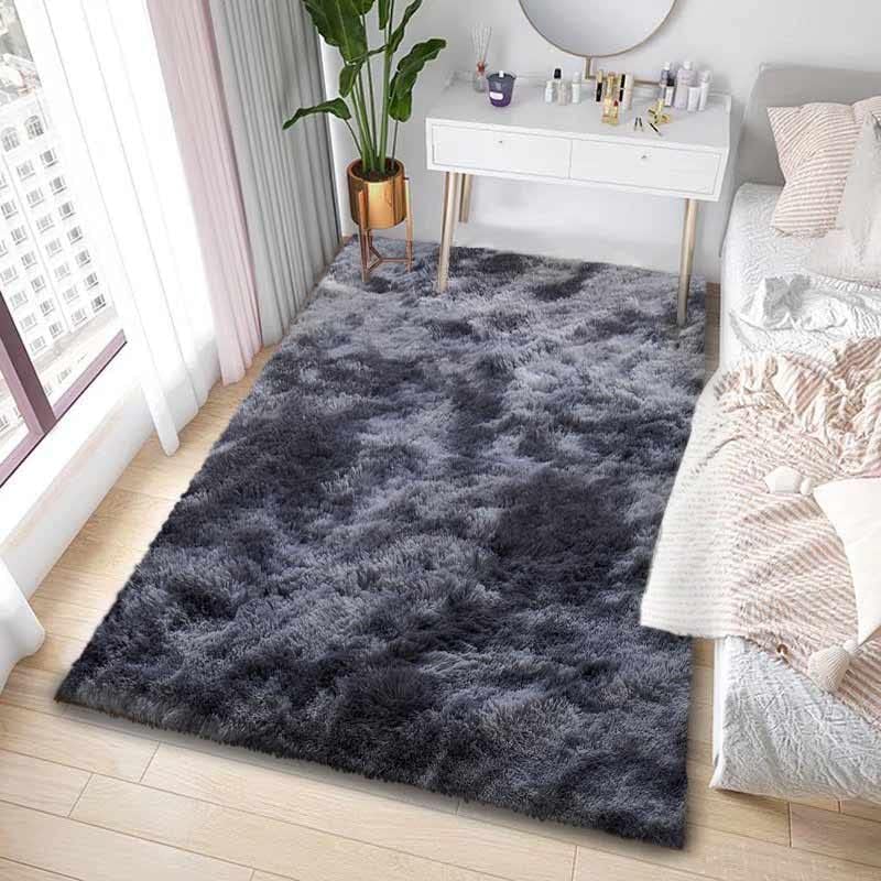 Rugs for Living Room Fluffy Area Rug Shaggy for Bedroom Soft Modern Luxury Fur Carpet for Kids Room Nursery Indoor Plush Furry Rug Comfy Home Decor Floor Mat (White, 80 * 150cm)