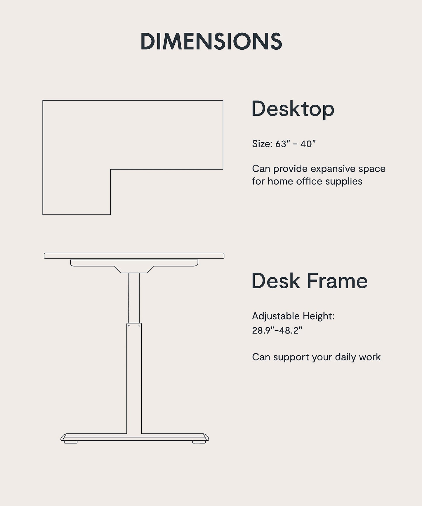 FLEXISPOT Corner Desk Dual Motor L Shaped Computer Electric Standing Sit Stand Up Desk Height Adjustable Home Office Table with Splice Board, 180x120cm White