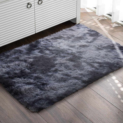 Rugs for Living Room Fluffy Area Rug Shaggy for Bedroom Soft Modern Luxury Fur Carpet for Kids Room Nursery Indoor Plush Furry Rug Comfy Home Decor Floor Mat (White, 80 * 150cm)