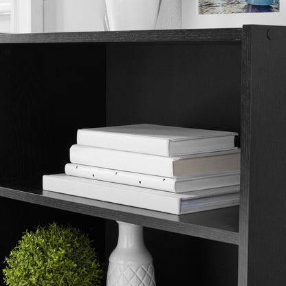 Mainstays 3-Shelf Bookcase with Adjustable Shelves, White